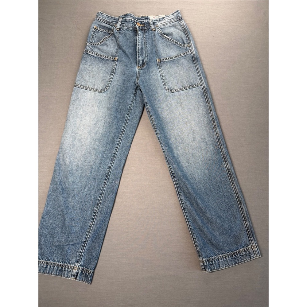 AG Adriano Goldschmied Jeans Womens 28 Blue The Cody Cinch Back Utility Made USA